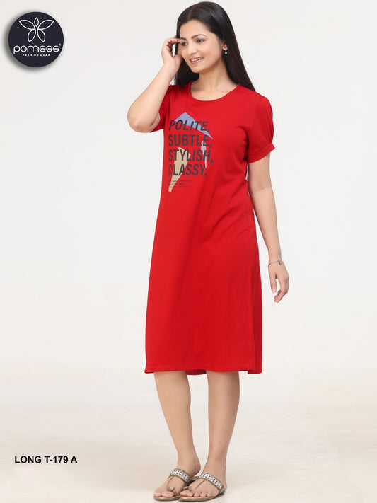 LADIES LONG TSHIRT