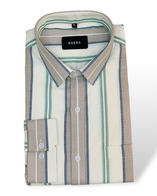 BOERS Gents Shirt - Stripes