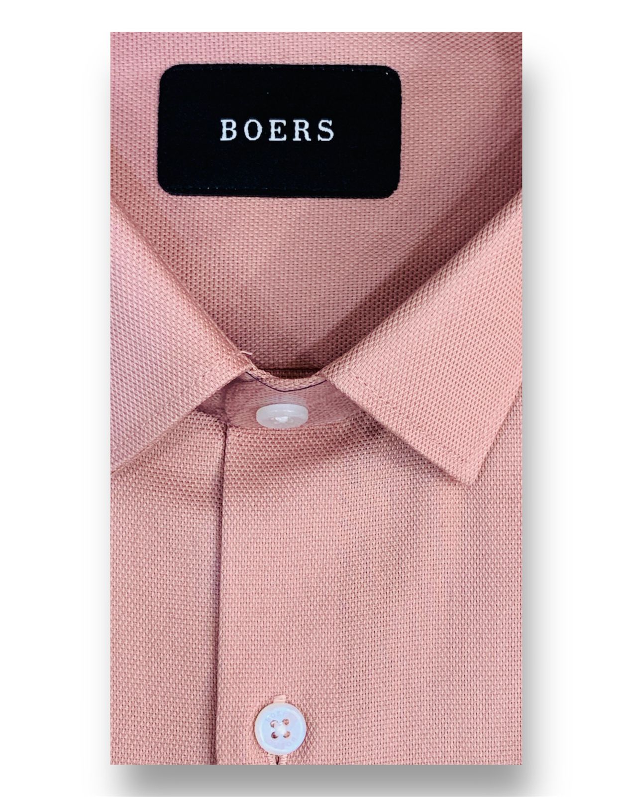 BOERS Gents Shirt - Peach