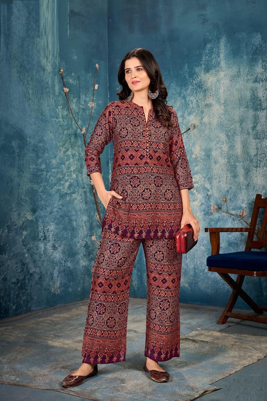 Women’s cotton coord set
